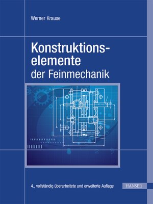 cover image of Konstruktionselemente der Feinmechanik